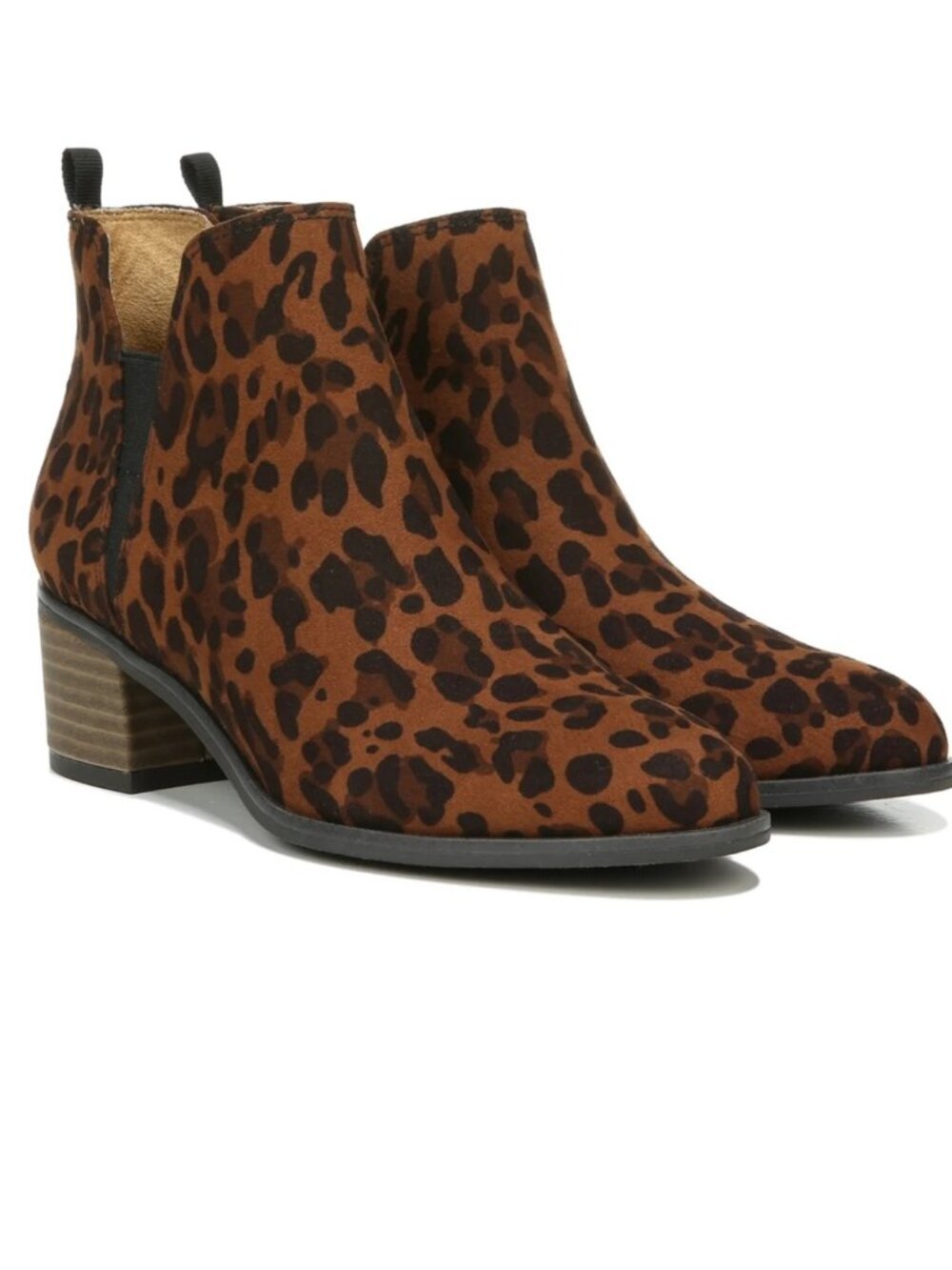 NIB DR SCHOLL'S Teammate Pointed Toe Snakeskin Embossed Ankle Bootie